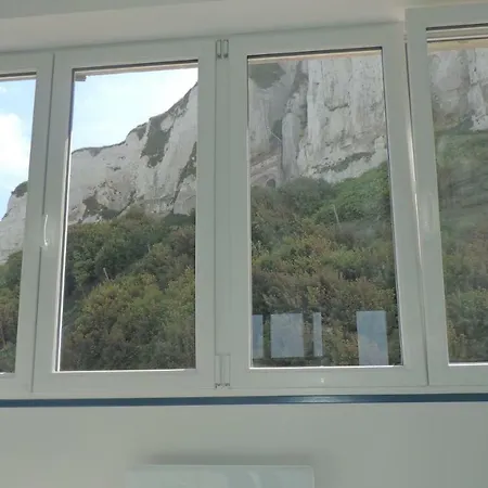 FRONT DE MER ET FALAISE 317 1er Étage Lit fait Wifi Parking Le Tréport Extérieur photo
